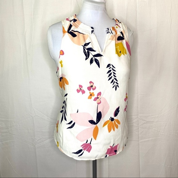 A New Day Floral Sleeveless Top‎ XXL - Picture 6 of 7